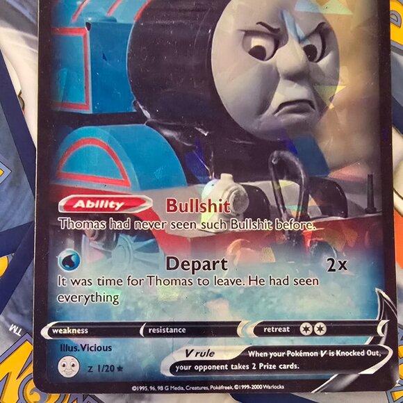 Thomas The Train Pokemon Card - Picture 4 of 10